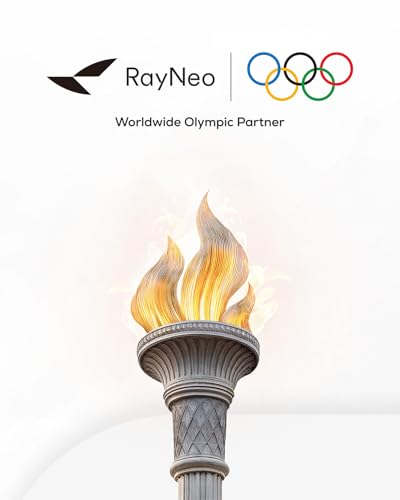 RayNeo Air 3s AR/XR Glasses - 201'' 120Hz HueView Video Display, Smart Gaming Glasses for iPhone 17,16,15/Android/Mac/Switch 2/PS5/SteamDeck-3S-Silver