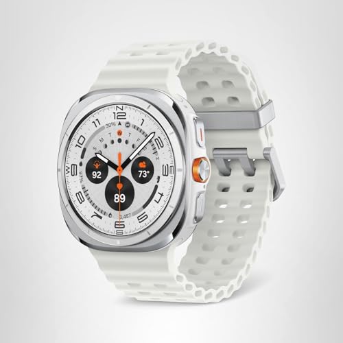 Samsung Galaxy Watch Ultra (2025) 47mm LTE Smartwatch, Titanium Casing, Advanced Sleep Coaching, Running Coach, Energy Score, Heart Rate Tracking, GPS, Titanium Blue [US Version, 2 Yr Warranty]