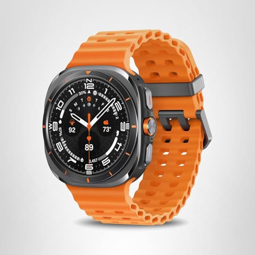 Samsung Galaxy Watch Ultra (2025) 47mm LTE Smartwatch, Titanium Casing, Advanced Sleep Coaching, Running Coach, Energy Score, Heart Rate Tracking, GPS, Titanium Blue [US Version, 2 Yr Warranty]