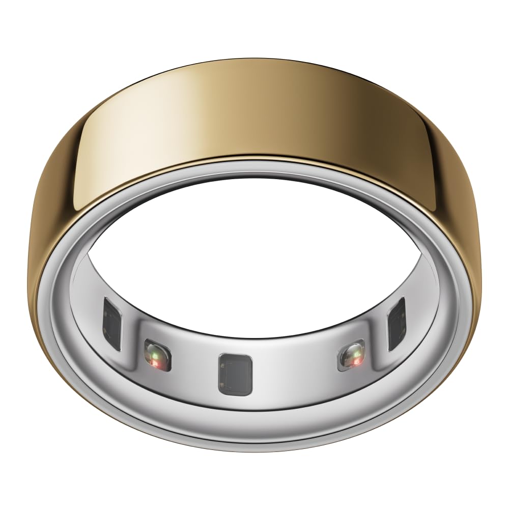 Oura Ring 4 Smart Ring – Silver, Size 10, Titanium