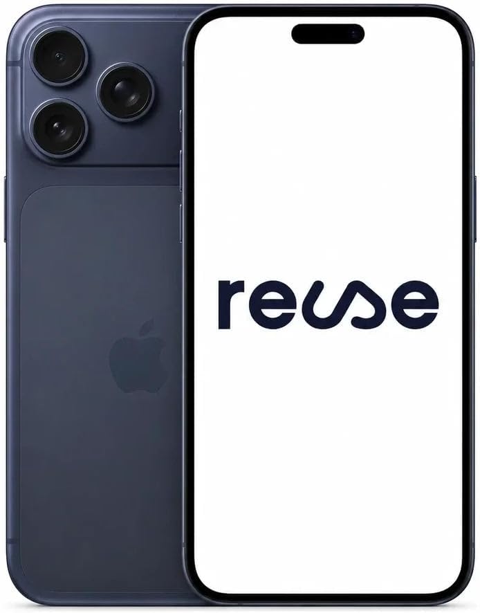 Apple iPhone 17 Pro, US Version, 256GB, eSIM, Deep Blue- Unlocked (Renewed Premium)