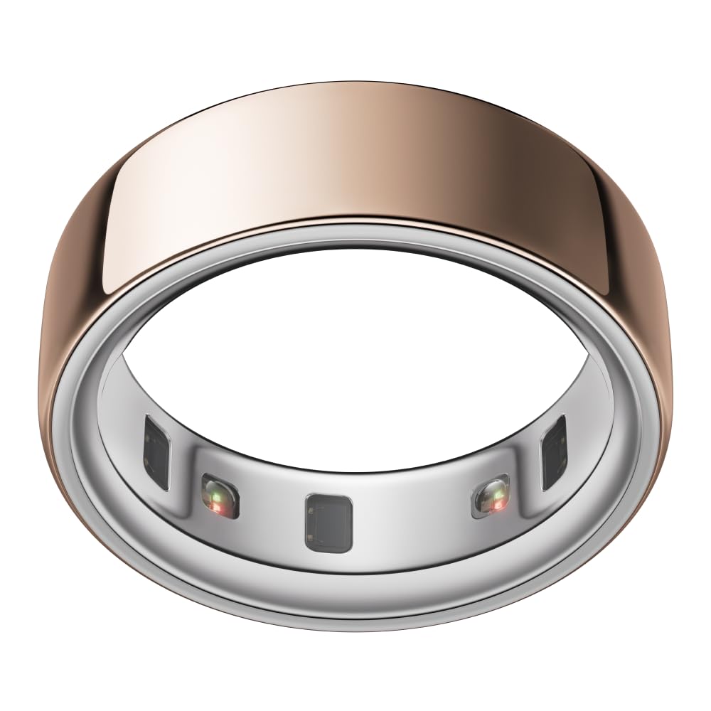 Oura Ring 4 Smart Ring – Silver, Size 10, Titanium