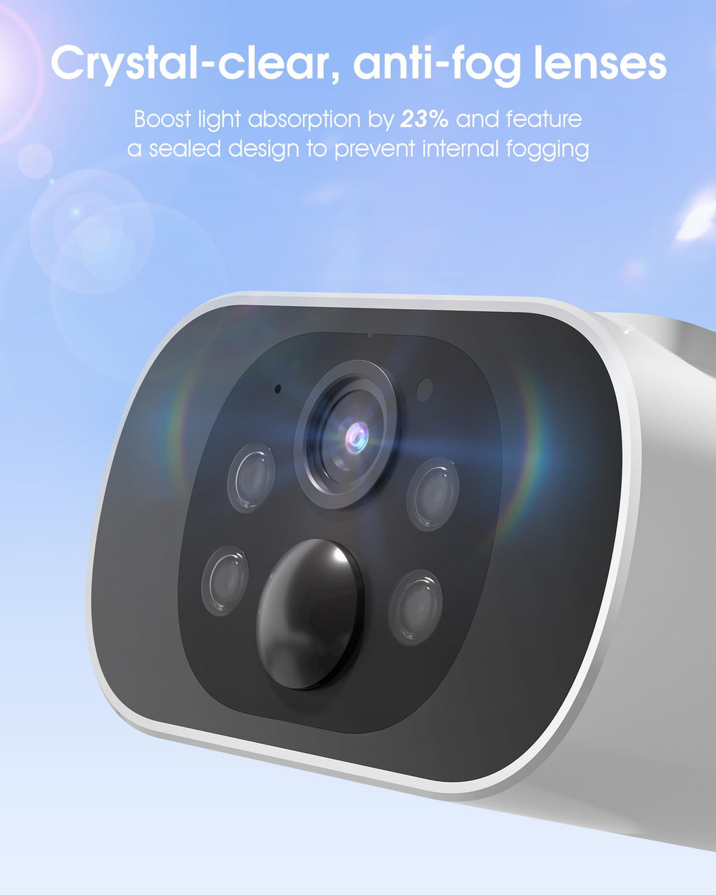 ARCCTV Solar Security Cameras Wireless Outdoor, 4 Cam-Kit, 4MP Solar Security Camera Wireless System, Color Night Vision, Motion Detection, No Monthly Fee, 32GB Memory Card