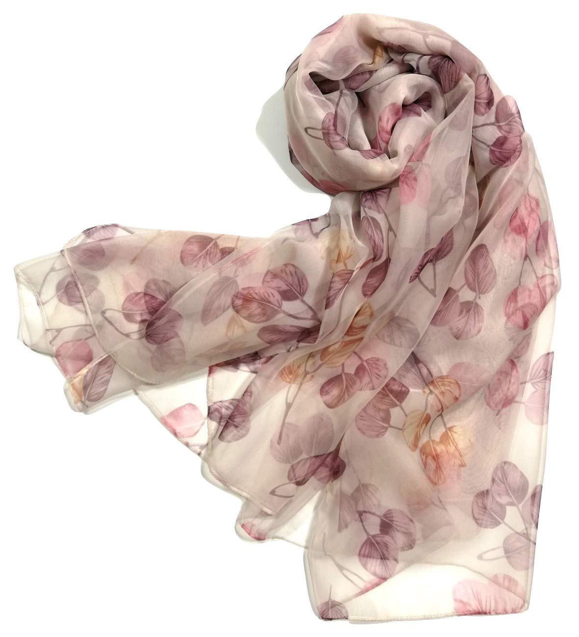 Shanlin Super Large Silk Feel Floral Scarves for Women in Gift Box