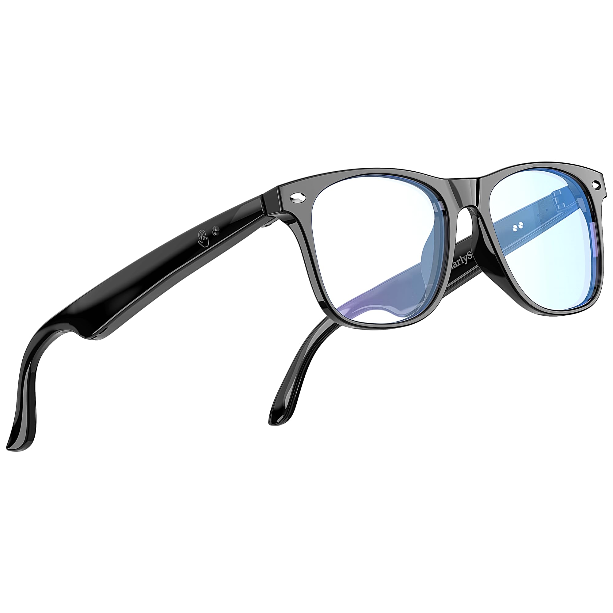 AI Smart Glasses with Chat GPT, AI Translation Glasses with 164 Language, Classic Aviator Sunglasses with Voice Assistant/AI Calling, IP65 Waterproof, Multifunctional Smart Glasses for Men Women