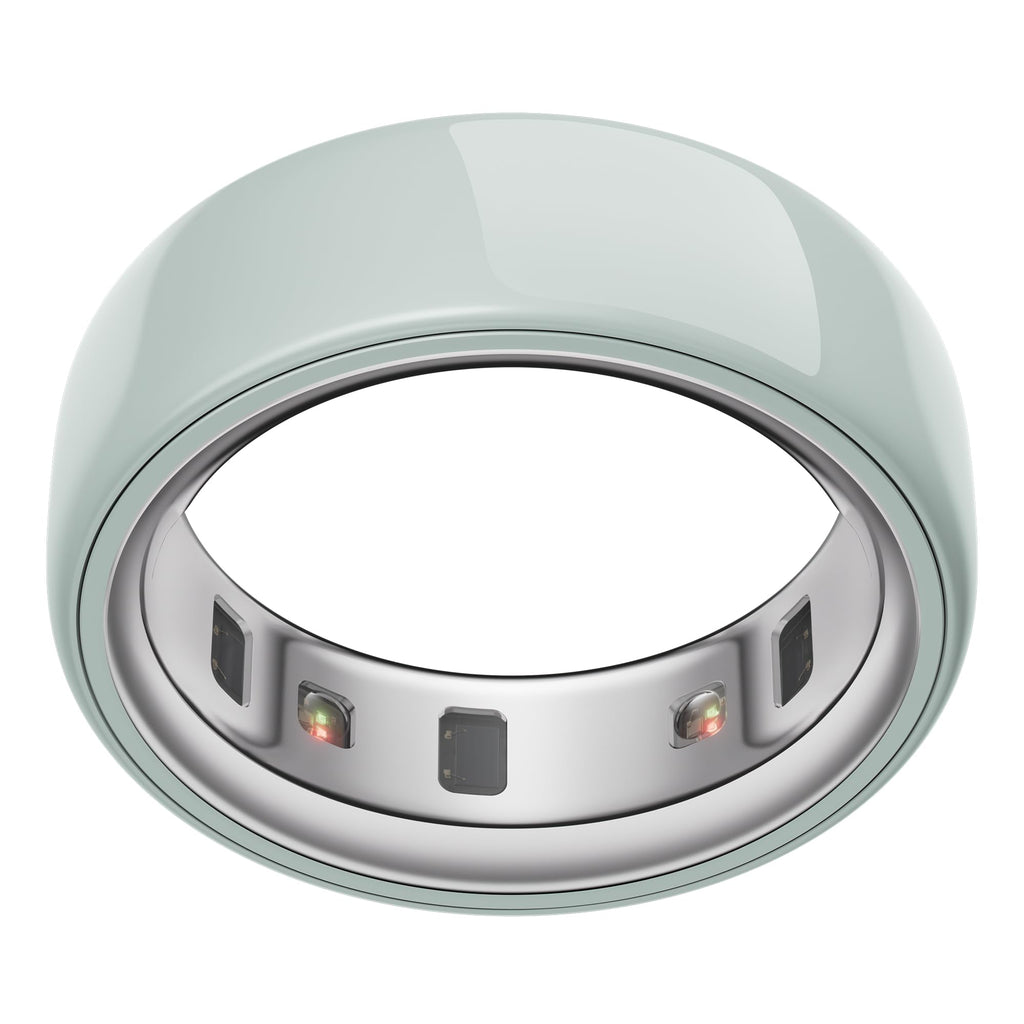 Oura Ring 4 Smart Ring – Silver, Size 10, Titanium