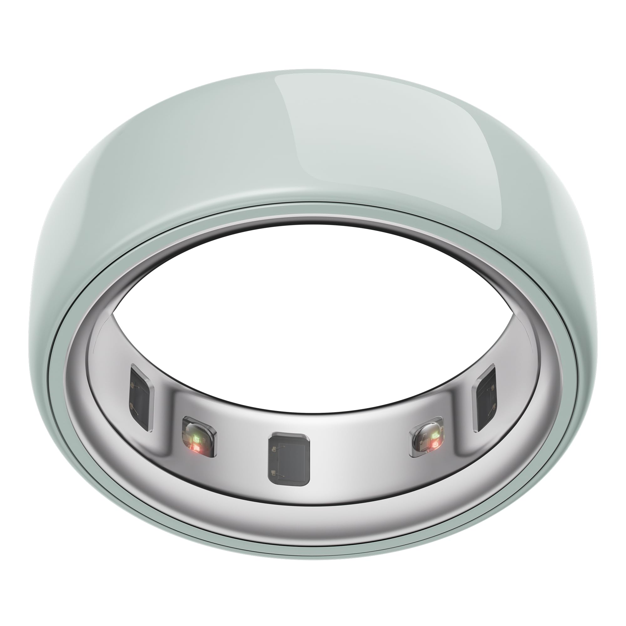 Oura Ring 4 Smart Ring – Silver, Size 10, Titanium