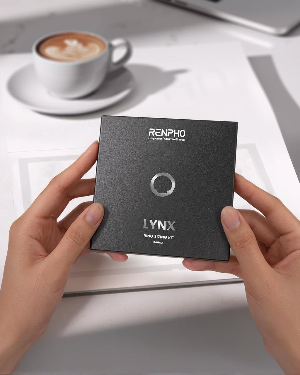 Lynx Smart Ring with Sleep & Activity Tracking – Silver