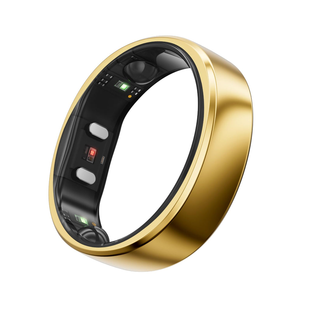 RingConn Gen 2, World’s First Smart Ring with Sleep Apnea Monitoring, No APP Subscription, 12-Day Battery Life, Stress/Heart Rate/Women's Health Tracker, Android & iOS Compatible (Black, Size 10)