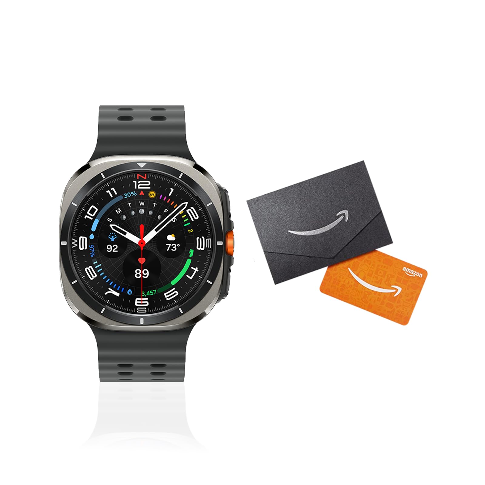 Samsung Galaxy Watch Ultra (2025) 47mm LTE Smartwatch, Titanium Casing, Advanced Sleep Coaching, Running Coach, Energy Score, Heart Rate Tracking, GPS, Titanium Blue [US Version, 2 Yr Warranty]