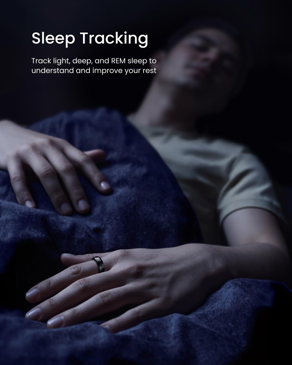 Lynx Smart Ring with Sleep & Activity Tracking – Silver
