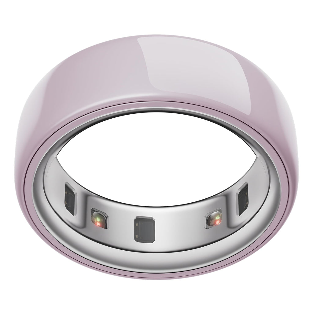 Oura Ring 4 Smart Ring – Silver, Size 10, Titanium