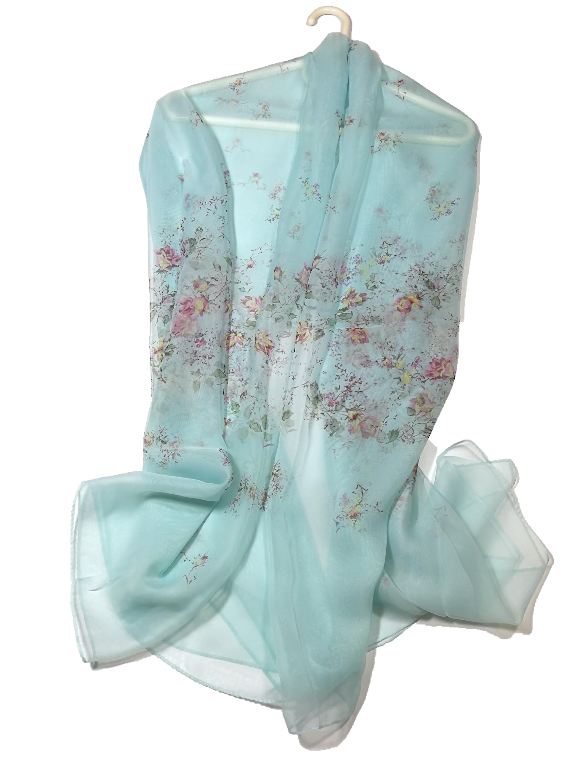Shanlin Super Large Silk Feel Floral Scarves for Women in Gift Box