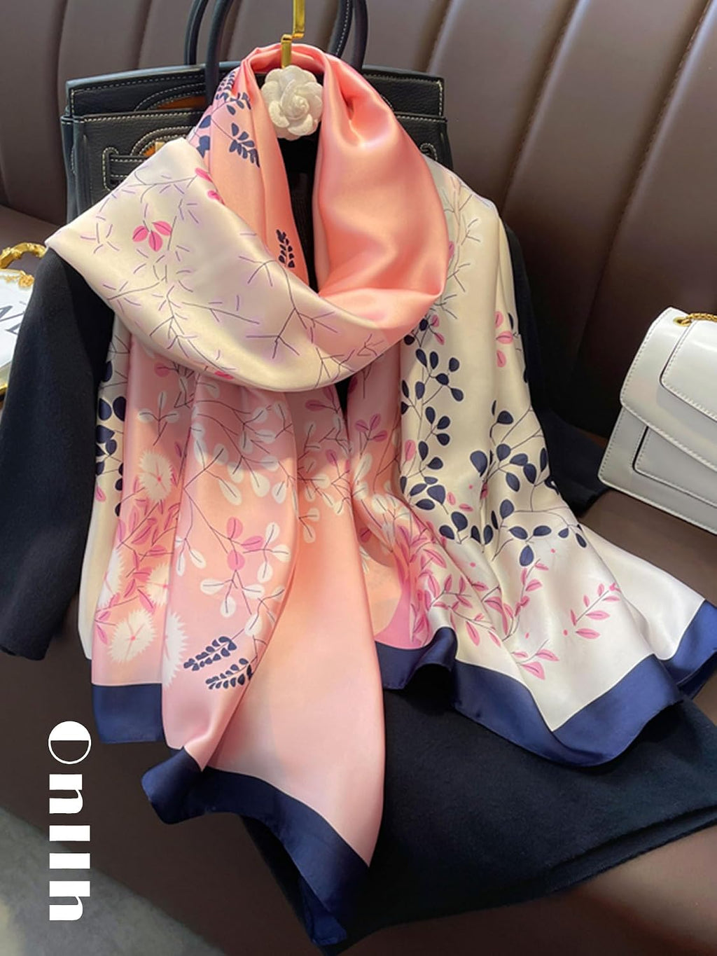 Large Shawl Scarf For Women Lightweight Wraps Silky Headscarf Long Sunscreen Scarfs T23