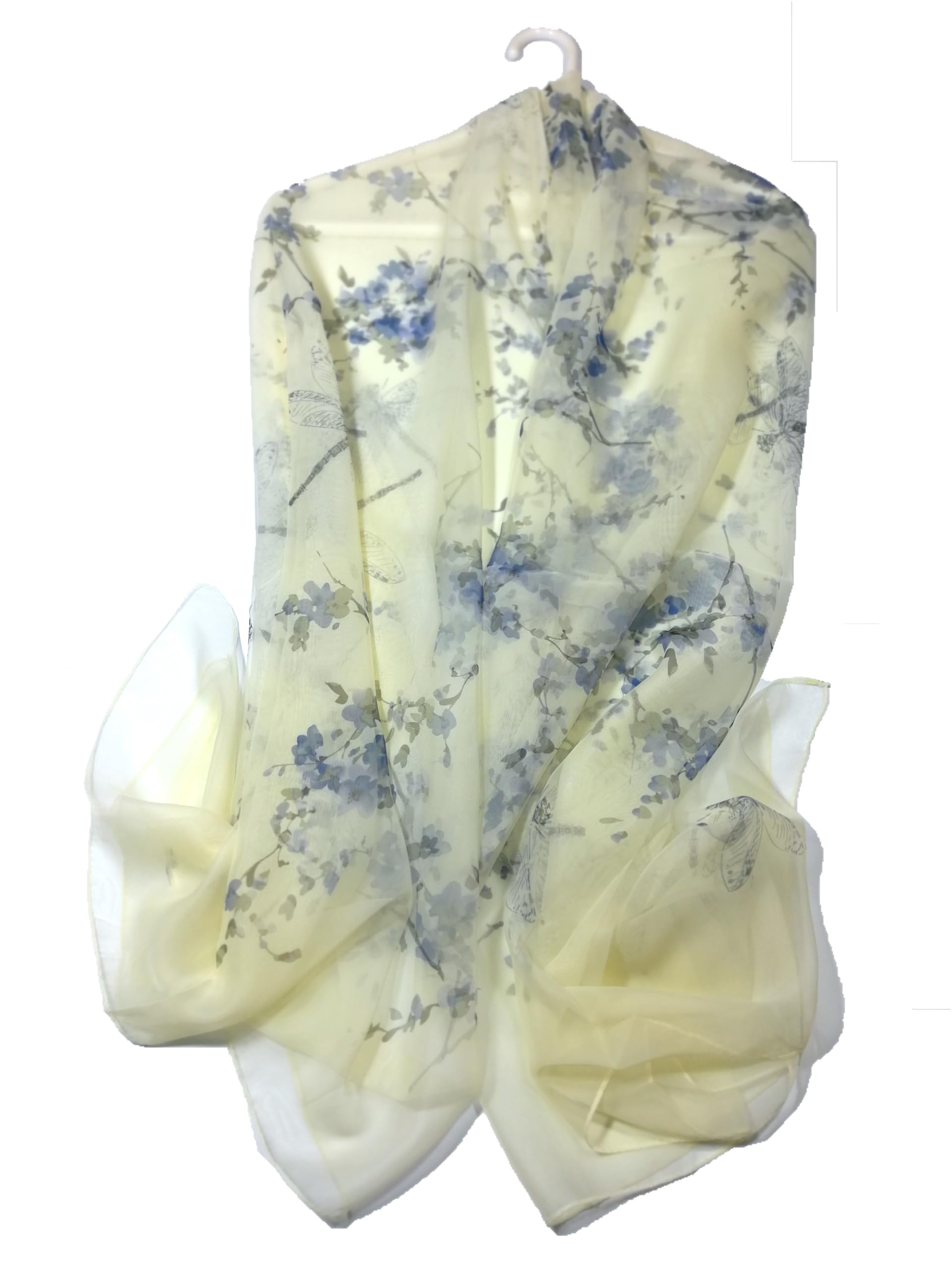 Shanlin Super Large Silk Feel Floral Scarves for Women in Gift Box