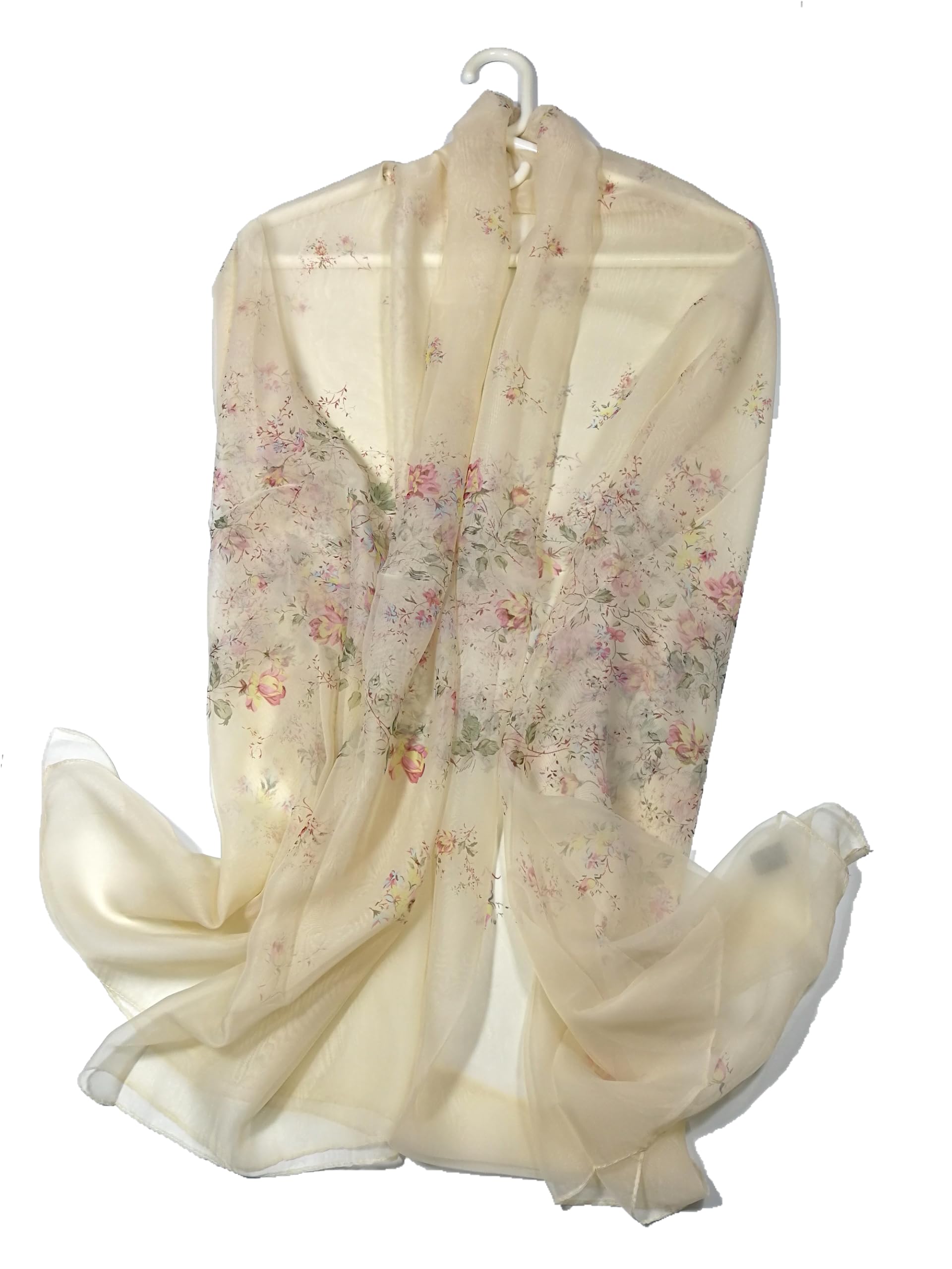 Shanlin Super Large Silk Feel Floral Scarves for Women in Gift Box