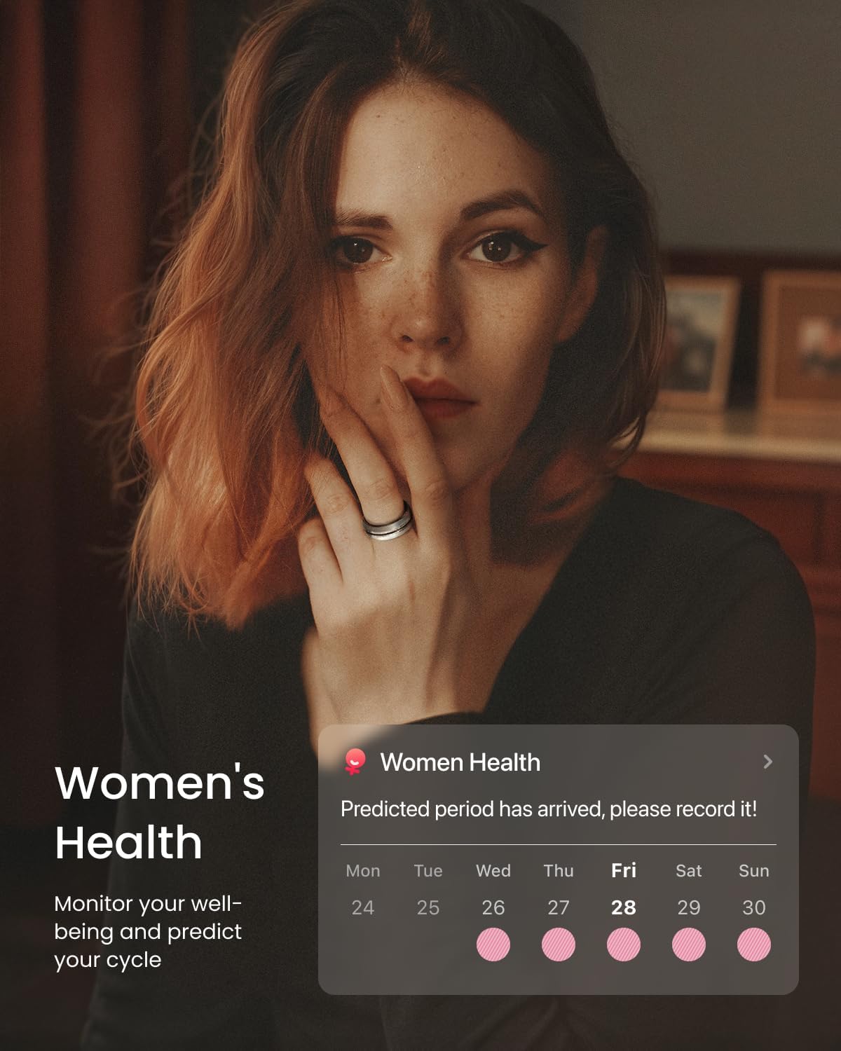 Lynx Smart Ring with Sleep & Activity Tracking – Silver