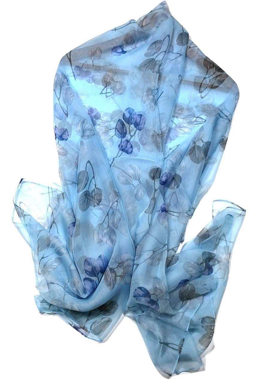 Shanlin Super Large Silk Feel Floral Scarves for Women in Gift Box