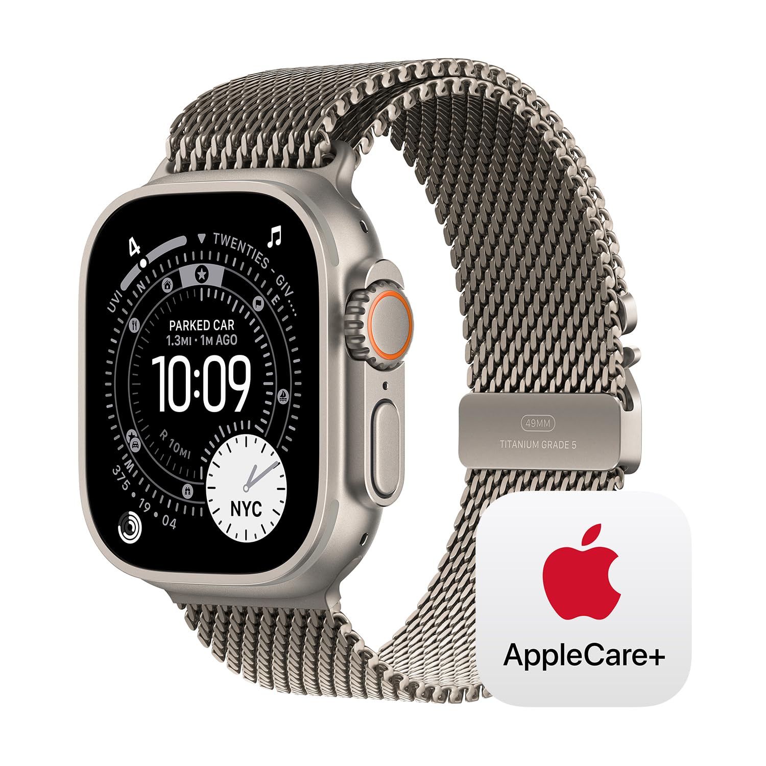 Apple Watch Ultra 3 [GPS + Cellular 49mm] Running & Multisport Smartwatch w/Rugged Titanium Case w/Black Ocean Band. Satellite Communications, Advanced Health & Fitness Tracking
