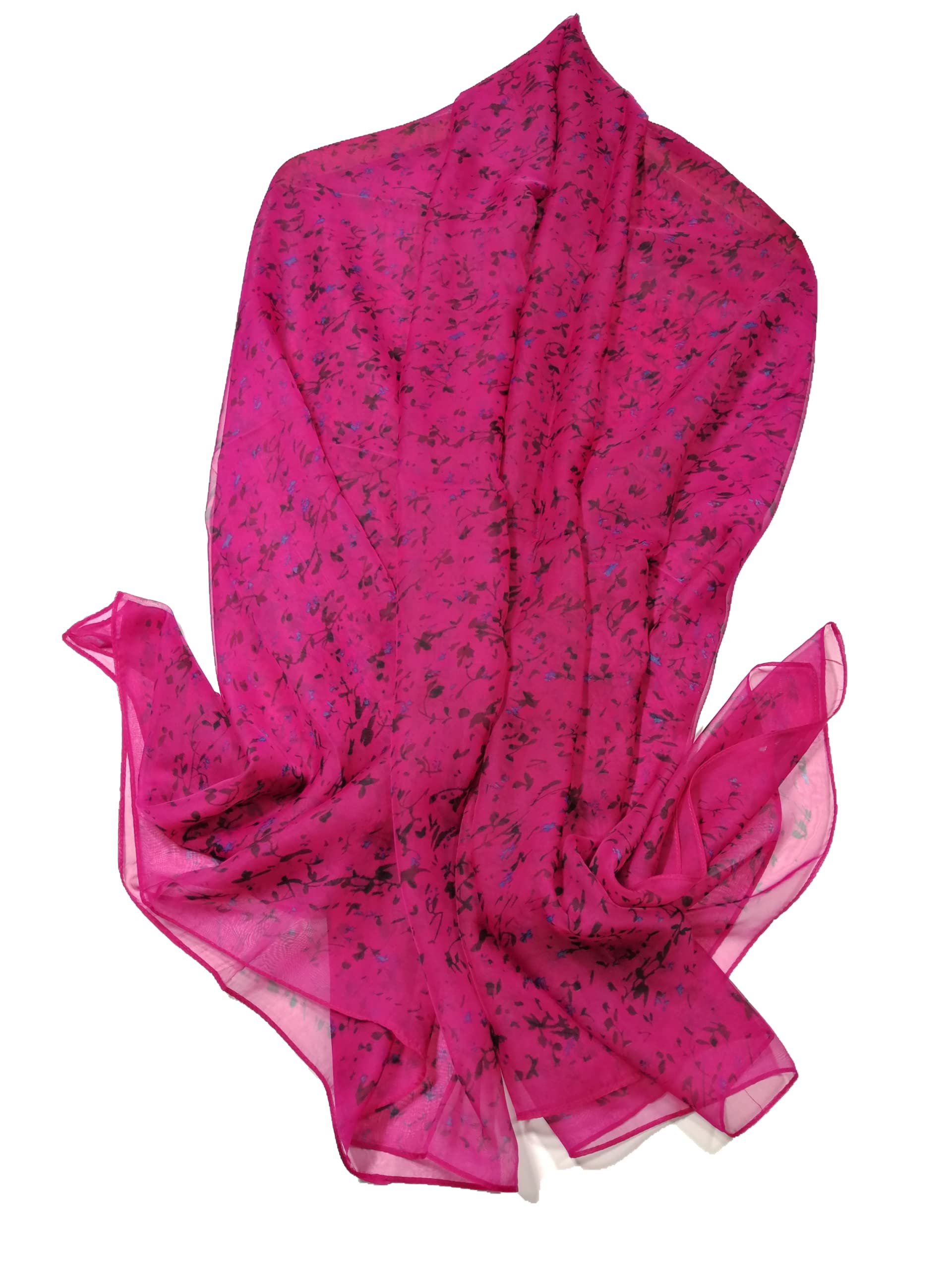 Shanlin Super Large Silk Feel Floral Scarves for Women in Gift Box