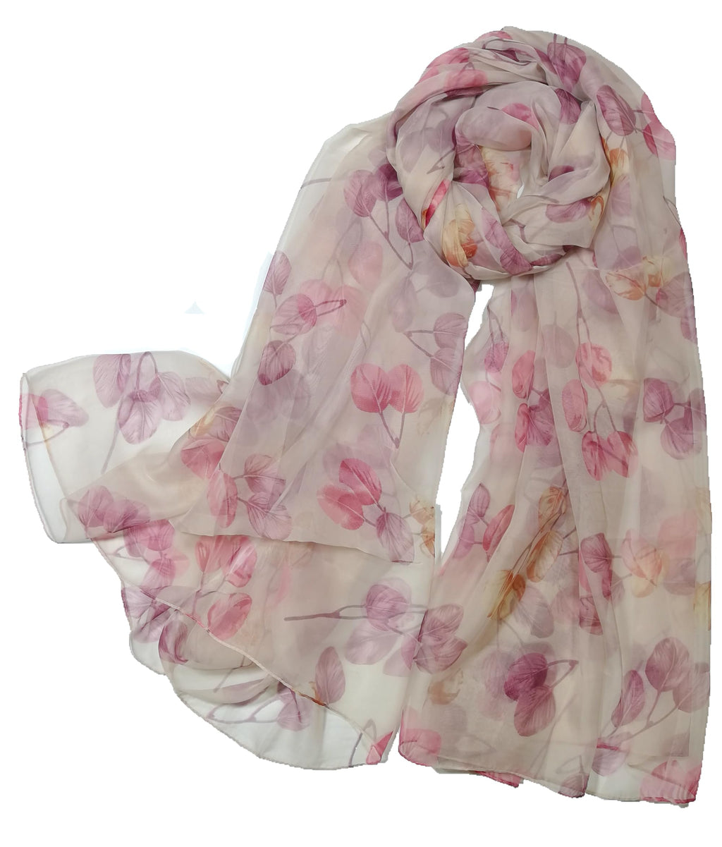 Shanlin Super Large Silk Feel Floral Scarves for Women in Gift Box