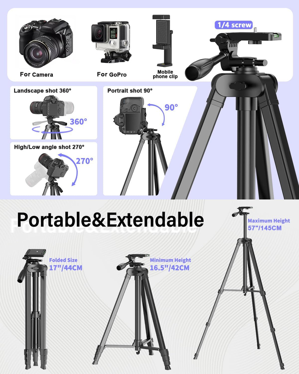 Vlogging Kit for iPhone/Android, YouTube Starter Kit with Wireless Microphone/Camera Tripod/Flexible Tripod/RGB Fill Light, Content Creator Essentials Kits for TikTok Vlog Video Recording