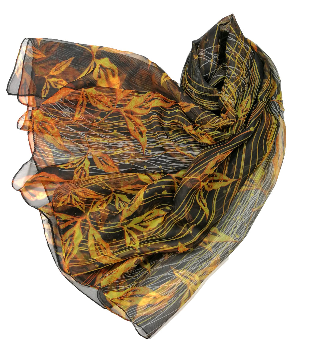 Shanlin Super Large Silk Feel Floral Scarves for Women in Gift Box