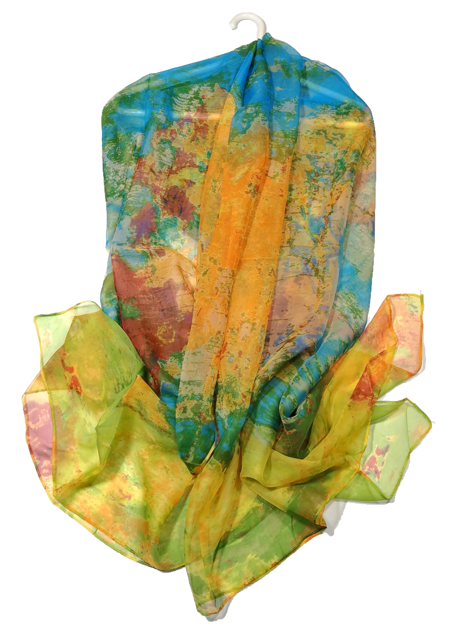 Shanlin Super Large Silk Feel Floral Scarves for Women in Gift Box