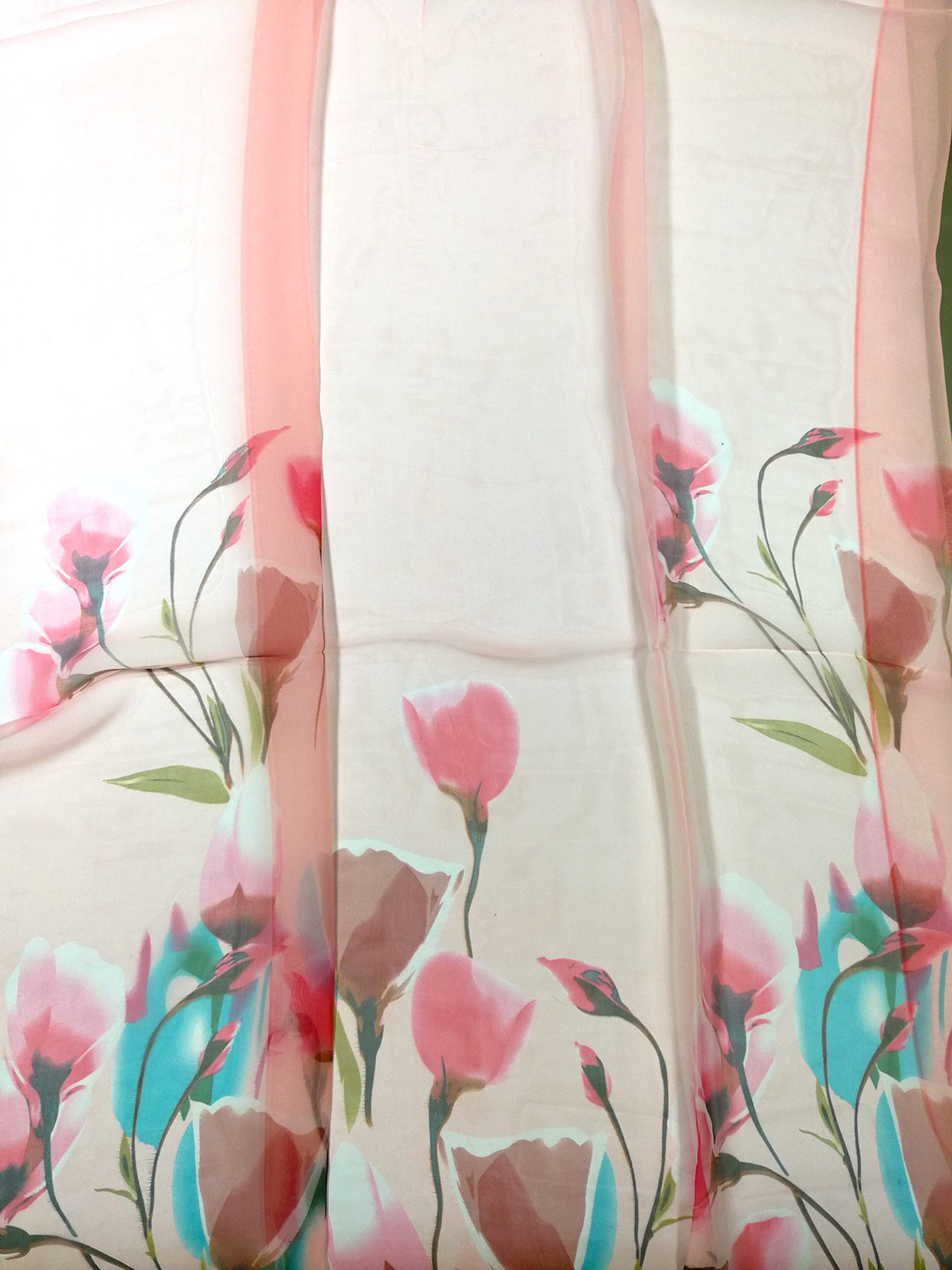 Shanlin Super Large Silk Feel Floral Scarves for Women in Gift Box