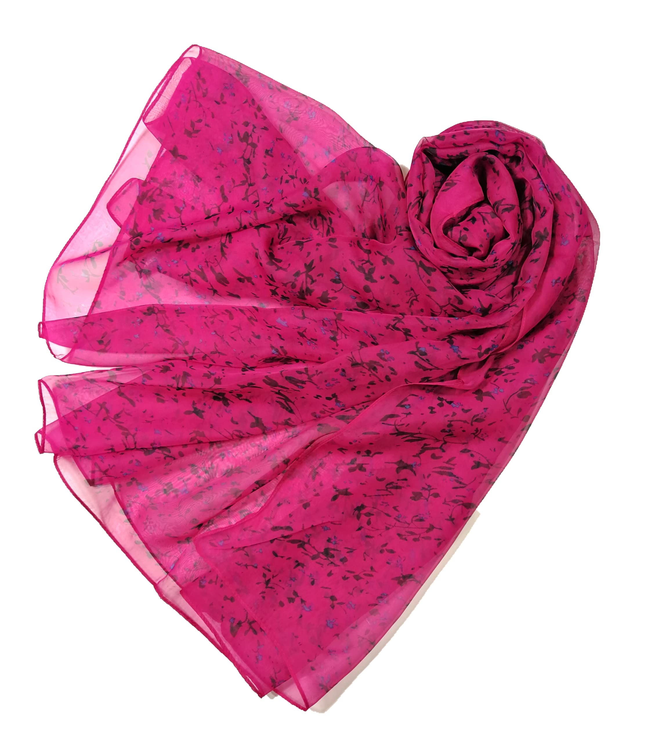 Shanlin Super Large Silk Feel Floral Scarves for Women in Gift Box