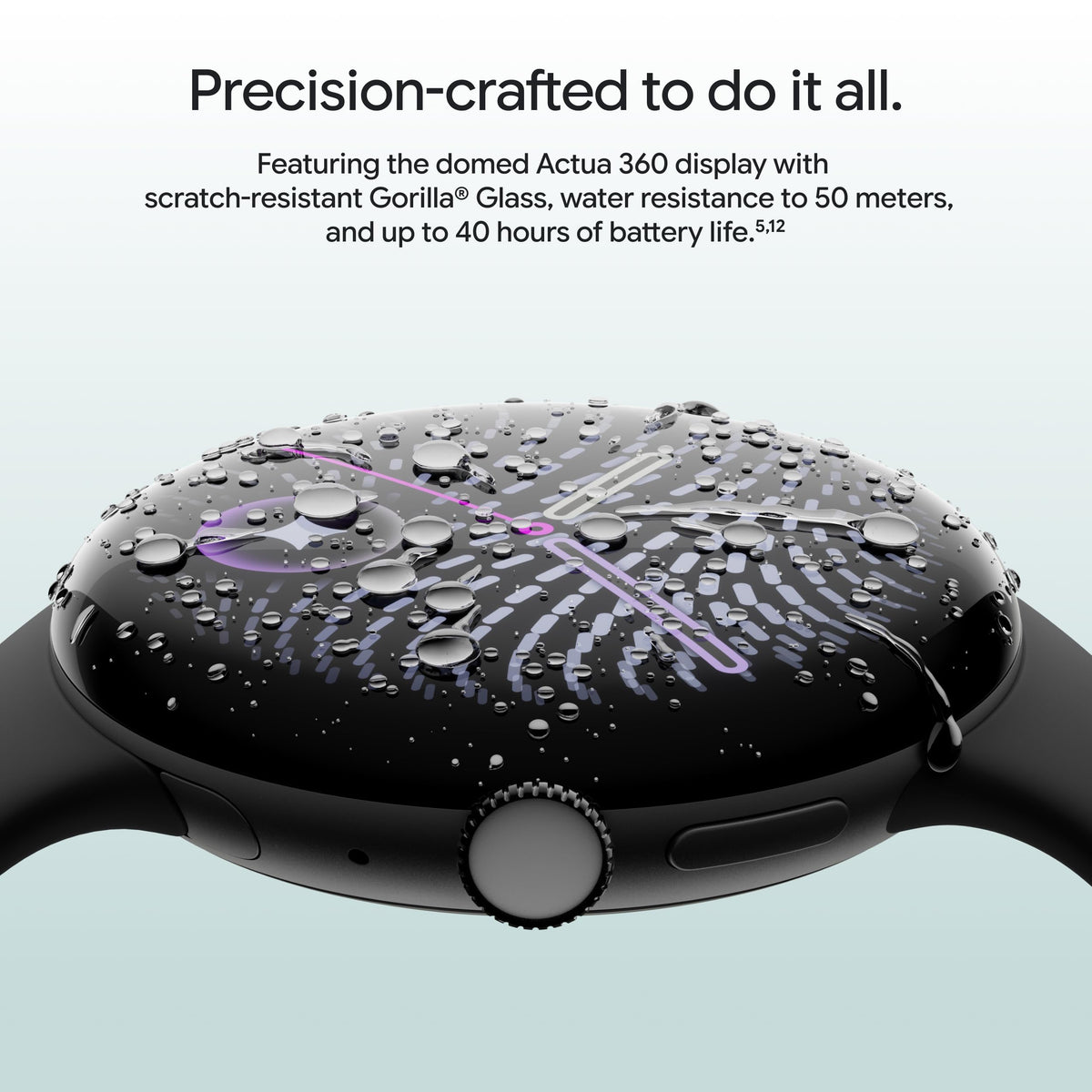 Google Pixel Watch 5 (41mm) - Android Smartwatch - Fog - Wi-Fi