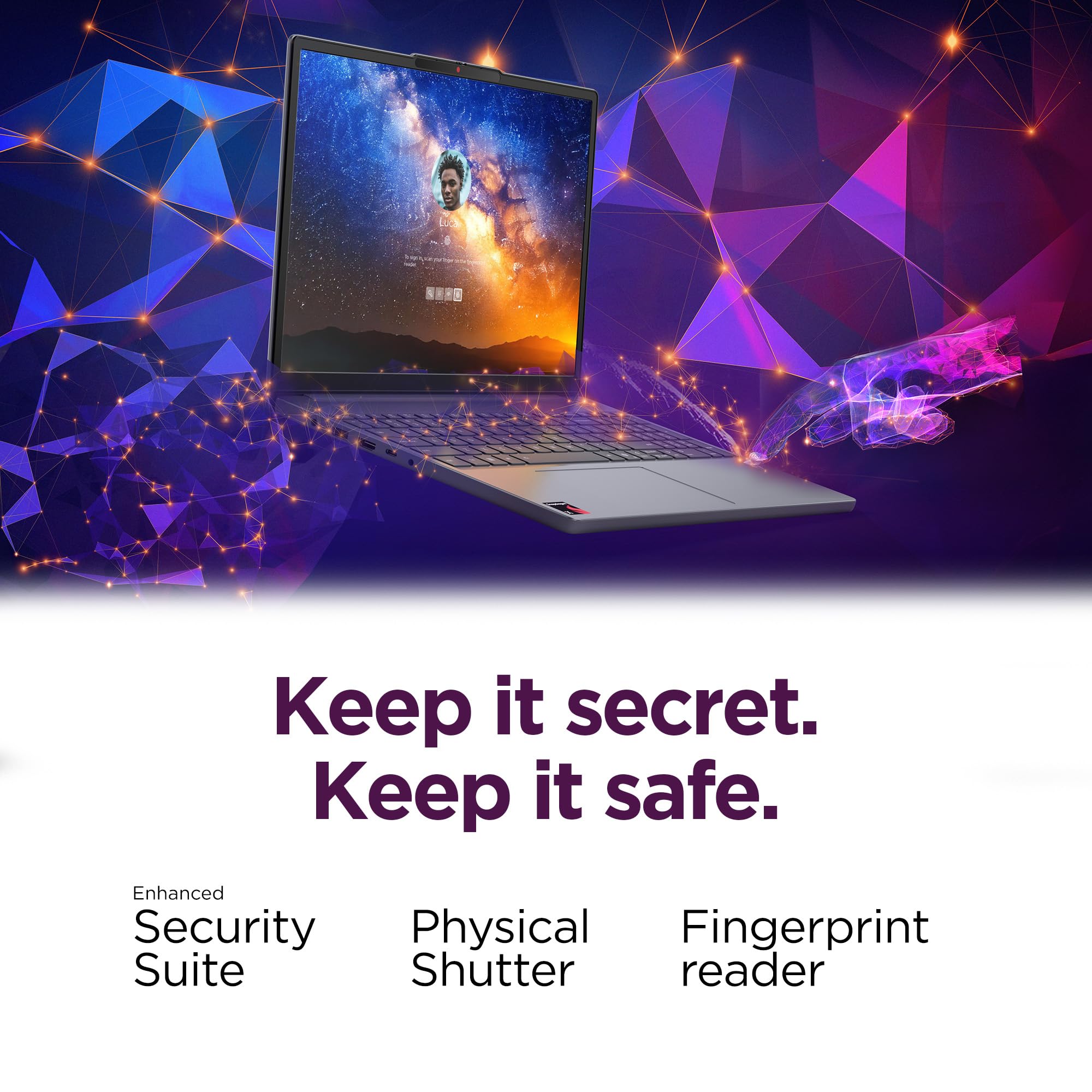 Lenovo IdeaPad Slim 3X - 2025 - Everyday AI Laptop - Copilot+ PC - 15.3" WUXGA Display - 16 GB Memory - 512 GB Storage - Qualcomm® Snapdragon® X - Luna Grey