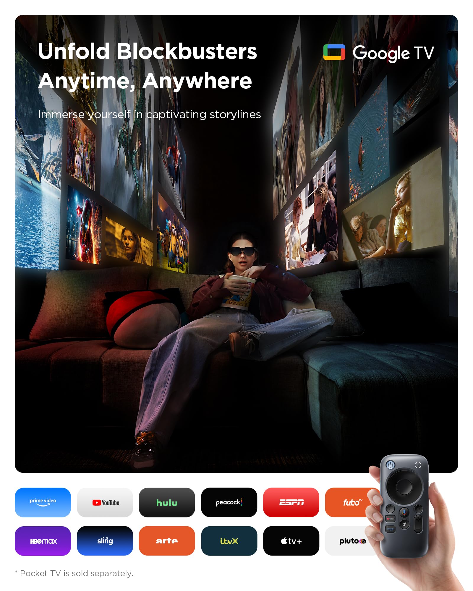 RayNeo Air 3s AR/XR Glasses - 201'' 120Hz HueView Video Display, Smart Gaming Glasses for iPhone 17,16,15/Android/Mac/Switch 2/PS5/SteamDeck-3S-Silver