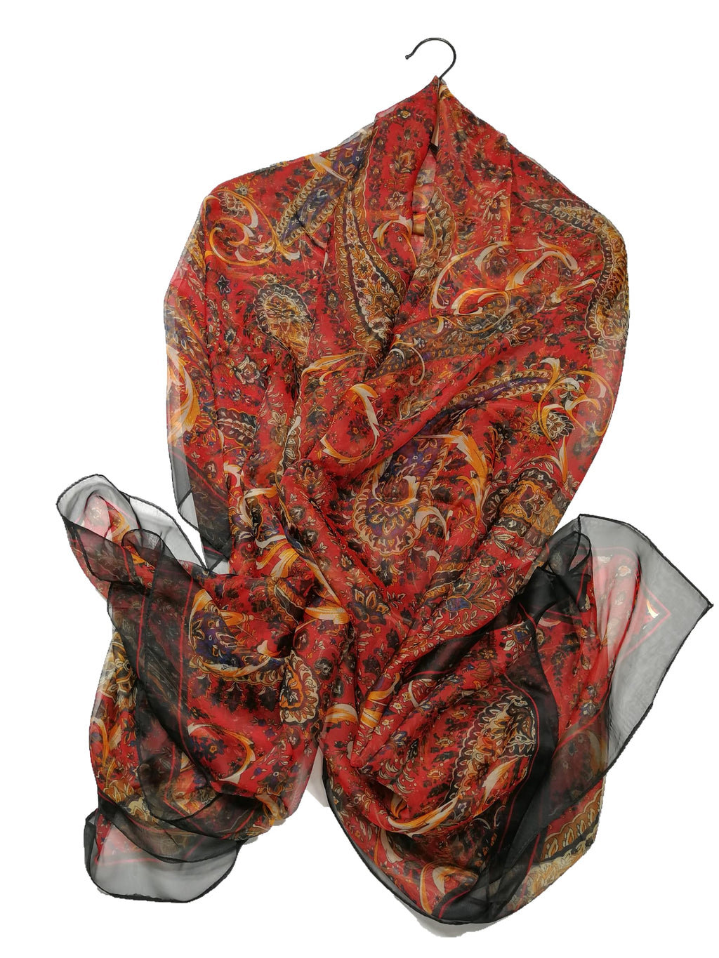 Shanlin Super Large Silk Feel Floral Scarves for Women in Gift Box