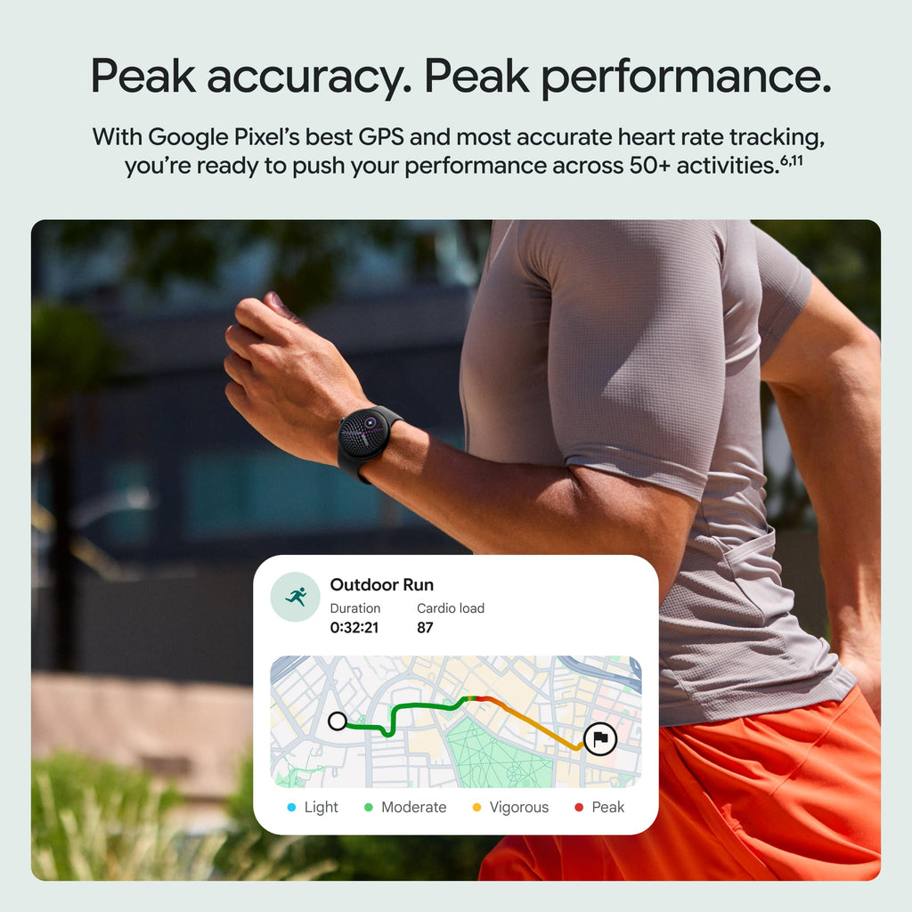 Google Pixel Watch 5 (41mm) - Android Smartwatch - Fog - Wi-Fi