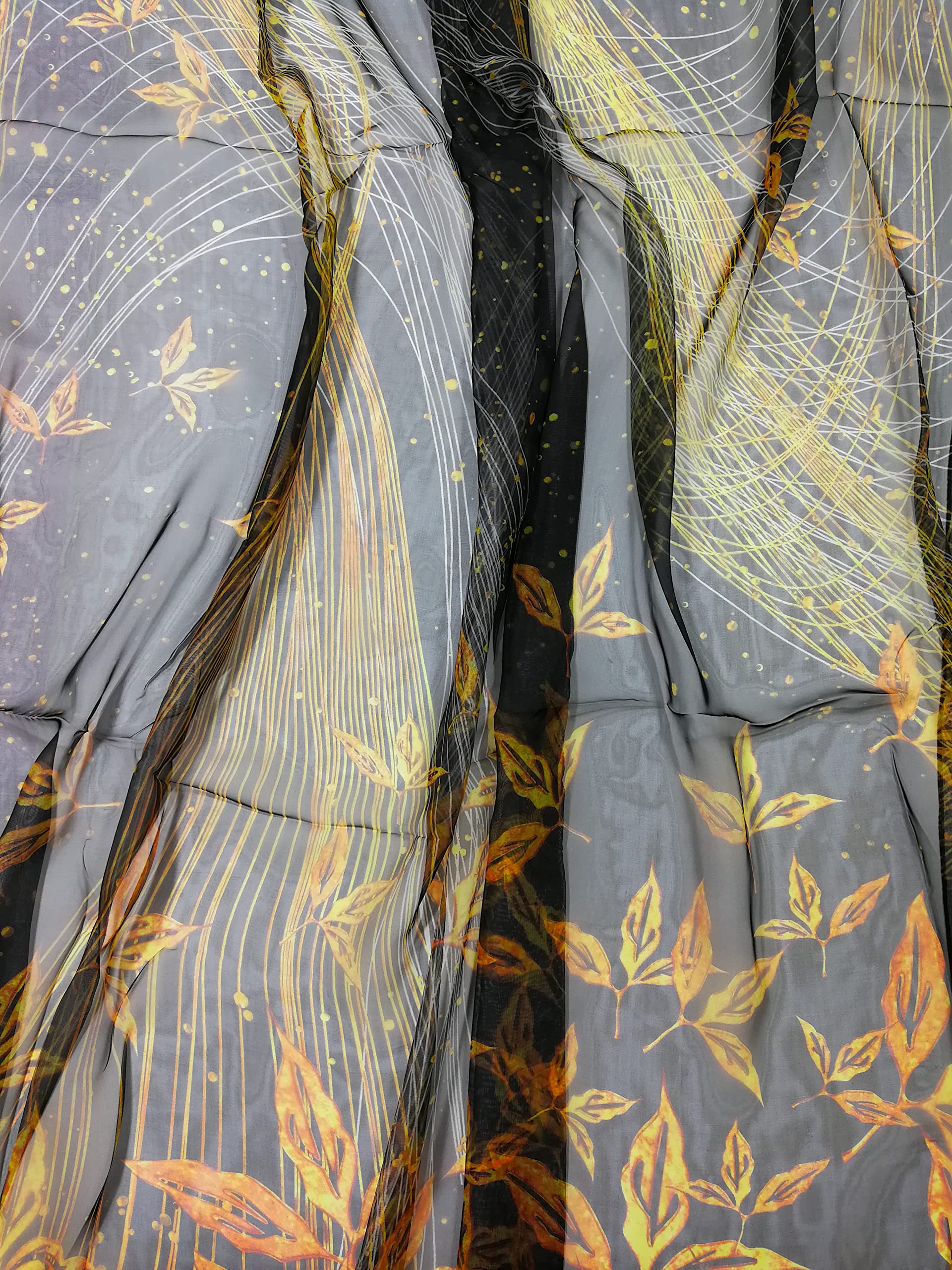 Shanlin Super Large Silk Feel Floral Scarves for Women in Gift Box