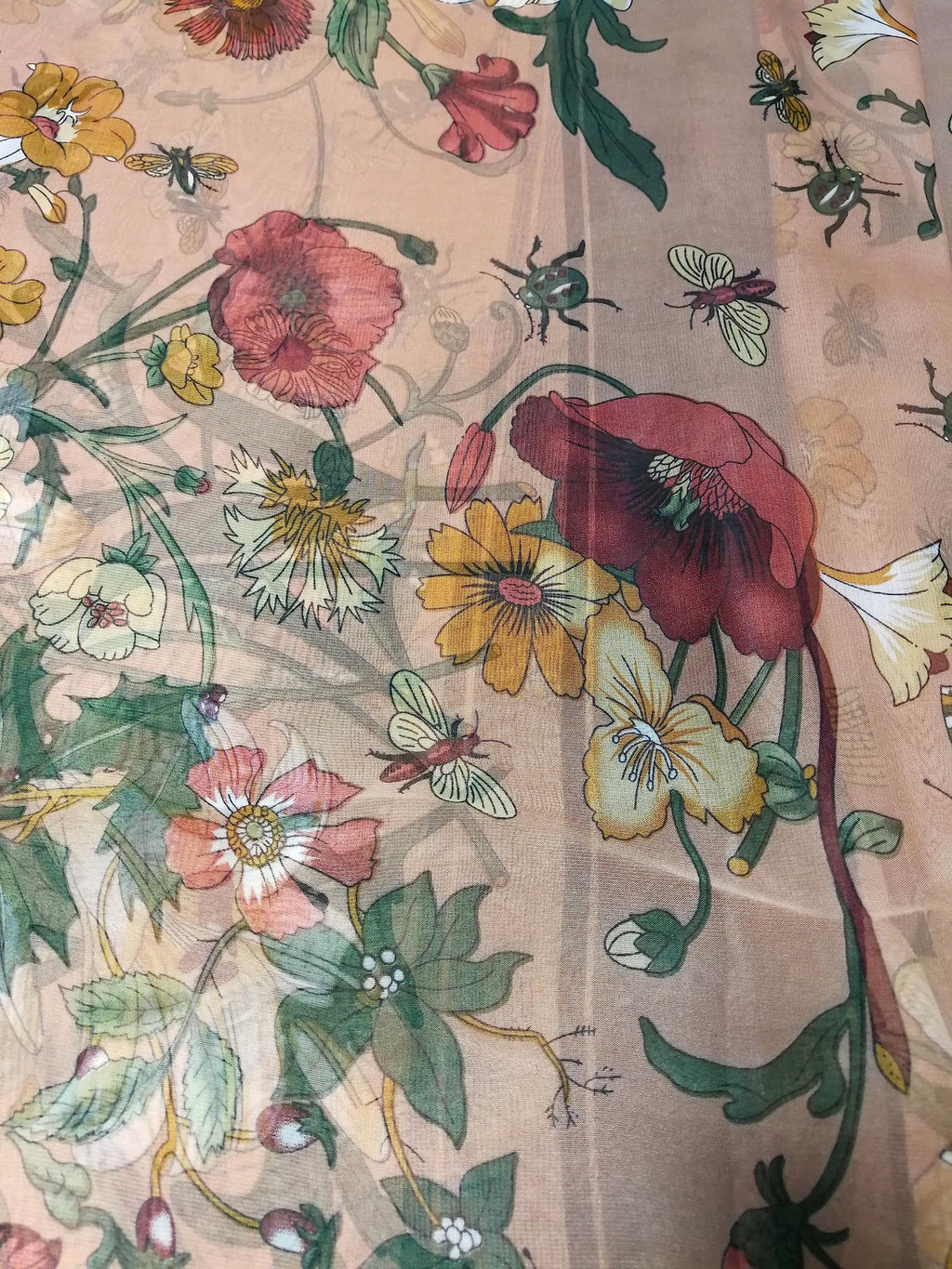 Shanlin Super Large Silk Feel Floral Scarves for Women in Gift Box